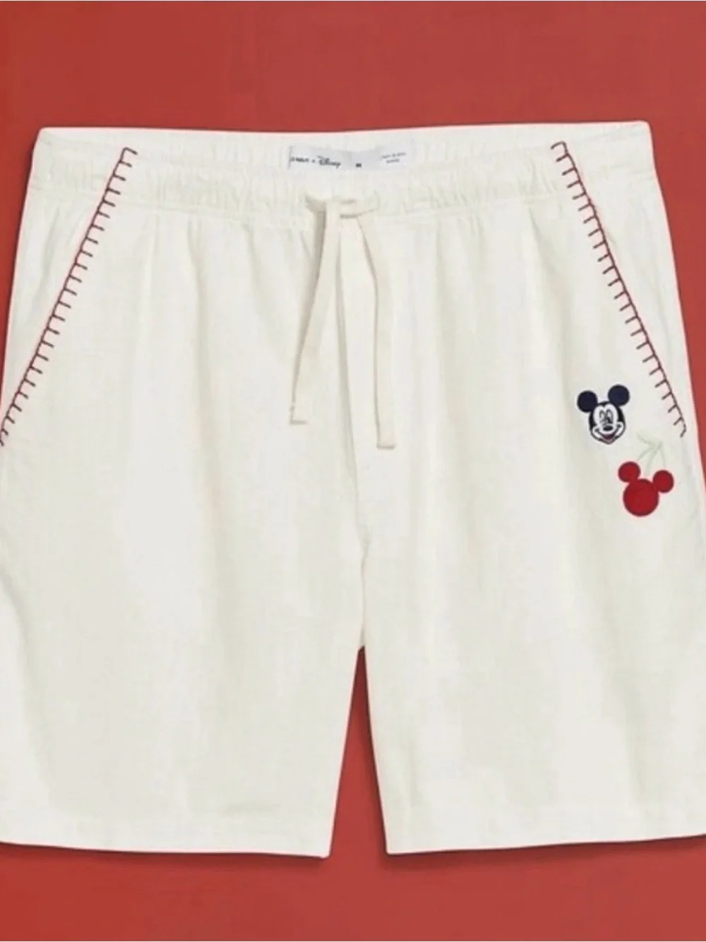 NWT Kids Disney x Old navy Mickey Drawstring Shorts